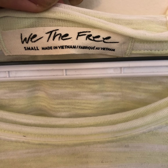 Free People Halo Neon Lime Tee - Picture 6 of 7